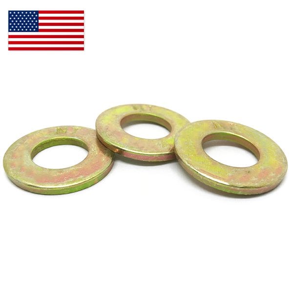 275 Pieces 1/2in SAE Grade L9 Flat Washers USA Zinc
